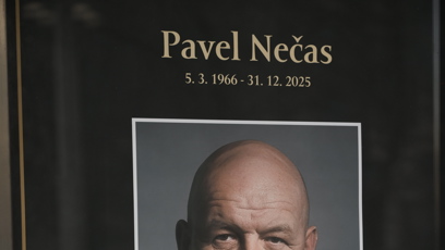 FOTO: Pavel Nečas má v Divadle na Vinohradech vyvěšené parte.