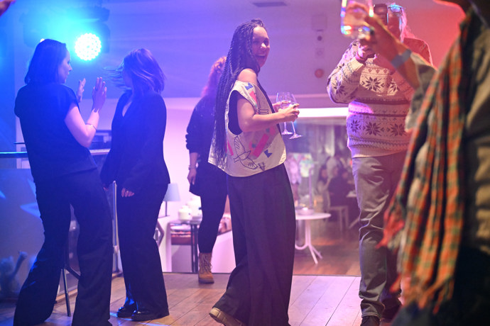 FOTO: Michaela Tomešová na parketu. – stránka 4