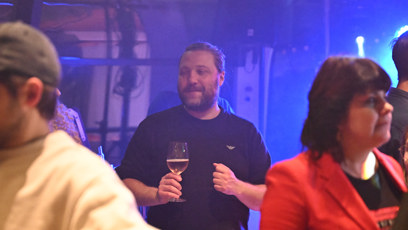 FOTO: Felix Slováček mladší na parketu.