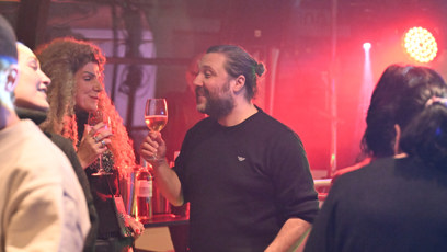 FOTO: Felix Slováček mladší se dobře bavil.