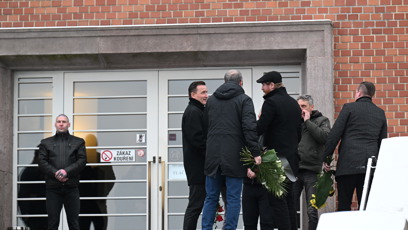 FOTO: Rodina a přátelé se v Brně loučí s hercem Pavlem Nečasem.