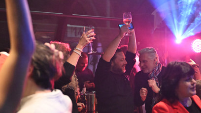 FOTO: Felix Slováček mladší pařil jako za mlada.