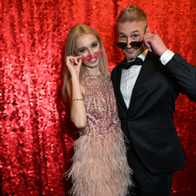 Dvojice měli skvělou náladu.