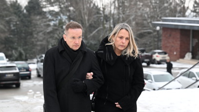 FOTO: Rodina a přátelé se v Brně loučí s hercem Pavlem Nečasem.