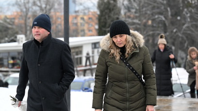 FOTO: Rodina a přátelé se v Brně loučí s hercem Pavlem Nečasem.