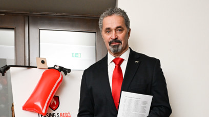 FOTO: Herec Martin Dejdar na Plese hasičů.