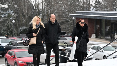 FOTO: Rodina a přátelé se v Brně loučí s hercem Pavlem Nečasem.