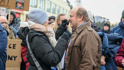 FOTO: David Novotný během natáčení.