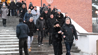 FOTO: Poslední rozloučení s hercem Pavlem Nečasem proběhlo v Brně.