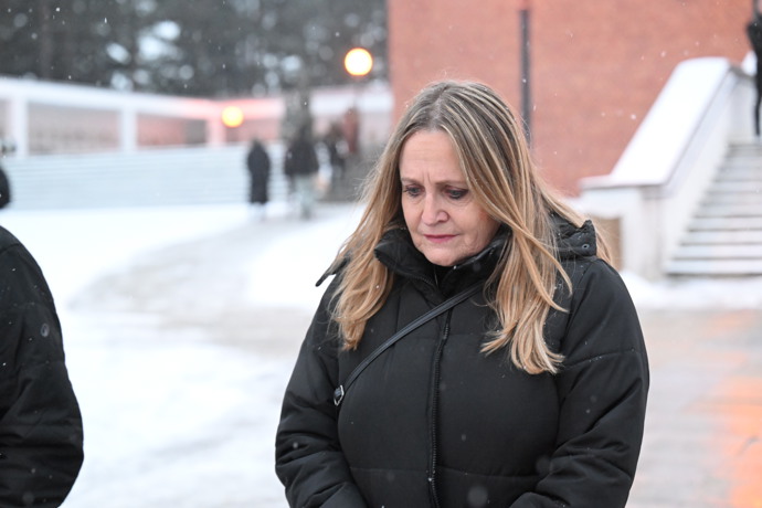 FOTO: Regina Řandová neskrývala smutek.