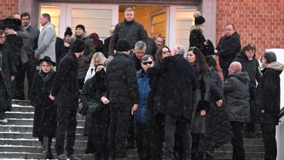 FOTO: Poslední rozloučení s hercem Pavlem Nečasem proběhlo v Brně.