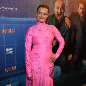 Erika Stárková vynesla extravagantní model.