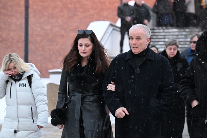 FOTO: Lukáš Vaculík s manželkou Luciou.