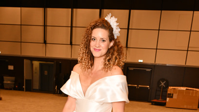 FOTO: Kateřina Pechová ve svatebních šatech.