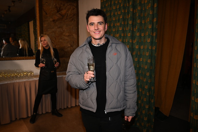 FOTO: Jakub Kotek na premiéře série Metoda Markovič: Straka.