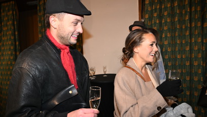 FOTO: Lucie měla dobrou náladu.