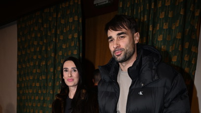 FOTO: Adam Vacula s Besky na premiéře série Metoda Markovič: Straka.