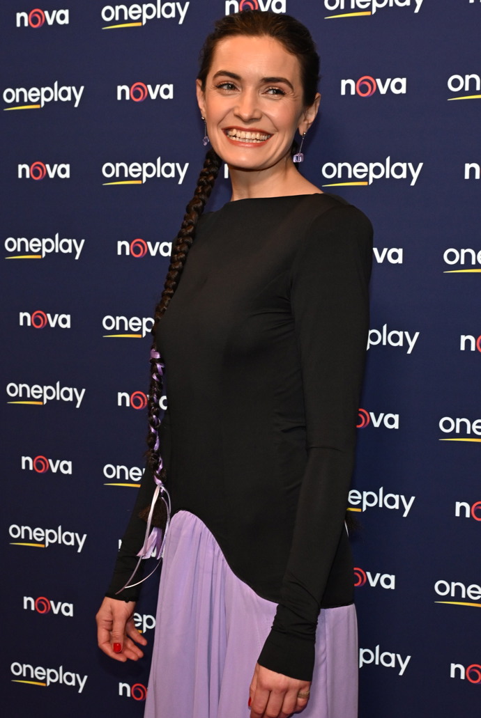 FOTO: Sarah Haváčová na premiéře série Metoda Markovič: Straka. – stránka 55