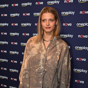 Simona Lewandowska na premiéře série Metoda Markovič: Straka.