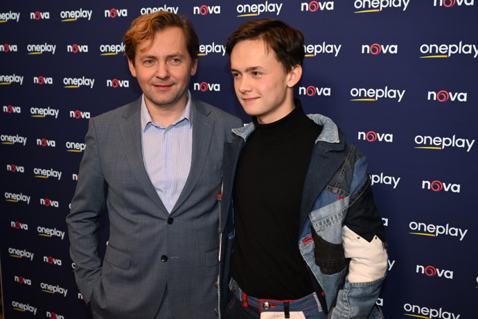 FOTO: Petr Lněnička a Maxmilián Kocek na premiéře Metoda Markovič: Straka. – stránka 31