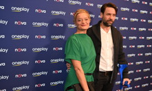 Václav Neužil po boku své ženy Lenky.