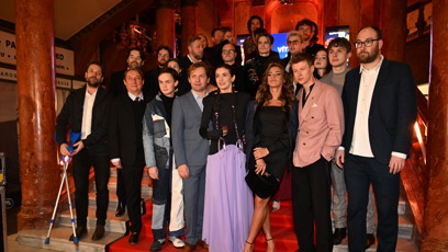 FOTO: Metoda Markovič: Straka v pražské Lucerně promítala první dvě epizody.