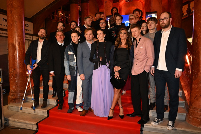 FOTO: Metoda Markovič: Straka v pražské Lucerně promítala první dvě epizody. – stránka 24