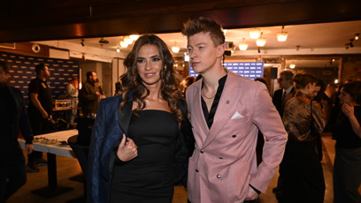 FOTO: Adam Mišík se Sárou Rychlíkovou.