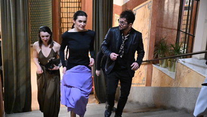 FOTO: Sarah Haváčová v doprovodu sestry a Tomáše Hrušky.