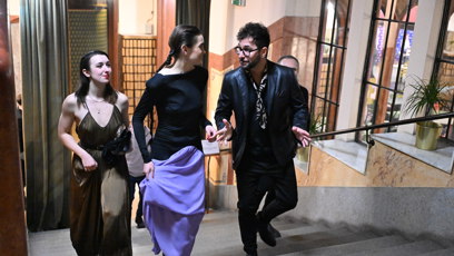 FOTO: Sarah Haváčová v doprovodu sestry a Tomáše Hrušky.