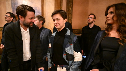 FOTO: Václav Neužil se bavil s Maxmiliánem Kockem.