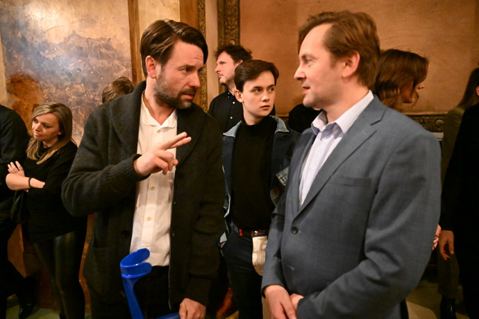 FOTO: Petr Lněnička se bavil s Václavem Neužilem. – stránka 15