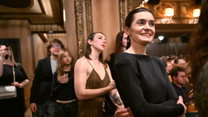 FOTO: Sarah Haváčová na premiéře Metoda Markovič: Straka.