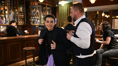 FOTO: Sarah Haváčová si na pánskou společnost rozhodně nemůže stěžovat.