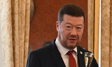 Tomio Okamura na jmenování Andreje Babiše premiérem.