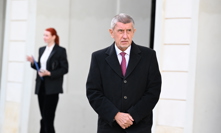 Andrej Babiš na Pražském Hradě.