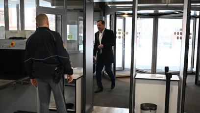 FOTO: Jaromír Soukup přišel k soudu.