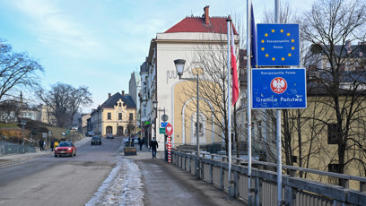 FOTO: Český Těšín, vekterém bydlí Spartakiádní vrah sousedí s Polskem.