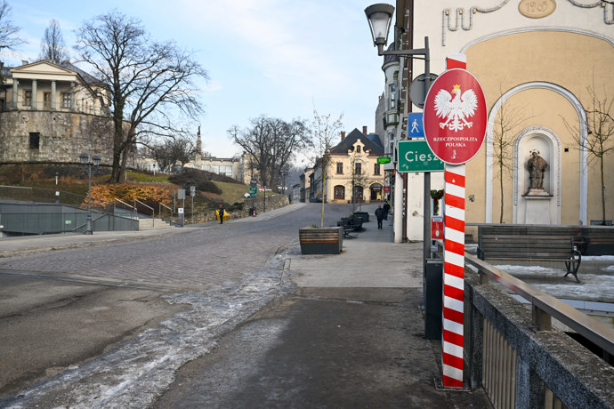 FOTO: Český Těšín leží přímo na hranici s Polskem. – stránka 2