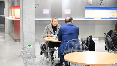 FOTO: Jaromír Soukup se svou advokátkou.