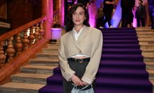 Herečka Anna Fialová na premiéře poslední části minisérie Iveta.