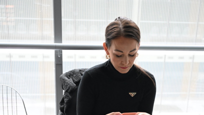 FOTO: Agáta Hanychová u soudu.