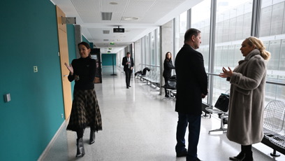 FOTO: Agáta Hanychová šla na výzvědy.