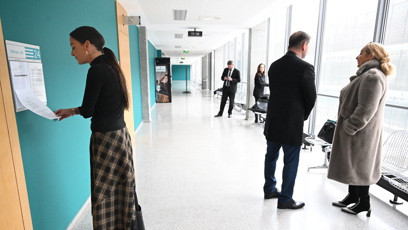 FOTO: Agáta Hanychová šla na výzvědy.