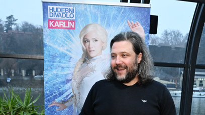 FOTO: Felix Slováček mladší na akci k Ledovému královstvsí.