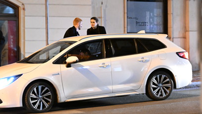 FOTO: Sarah Haváčová šla po premiéře do Vinárny U Sudu.