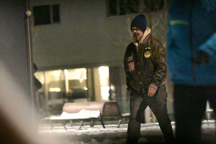 FOTO: Martin Dejdar na smutečním karu Pavla Nečase. – stránka 7