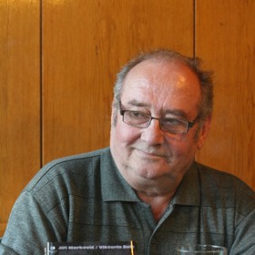 Kriminalista Jiří Markovič se svou knihou Lovci přízraků.