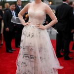 Značka Valentino vždy tvořila šaty svým klientkám na míru nejen vizuálně. To potvrzuje i tato róba zpěvačky Katy Perry