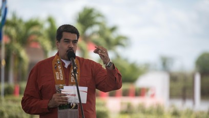 FOTO: Venezuelský prezident Nicolás Maduro.